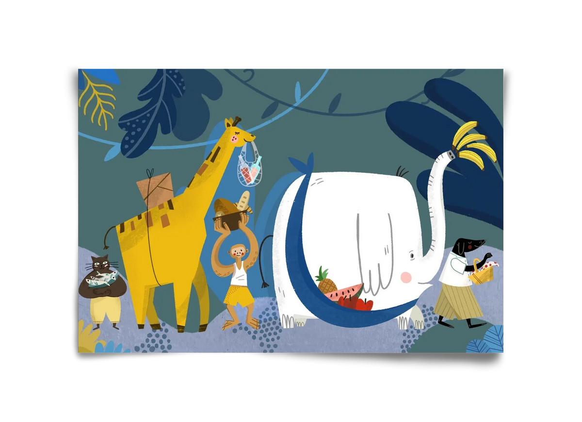 Picnic in the Jungle - artbridge