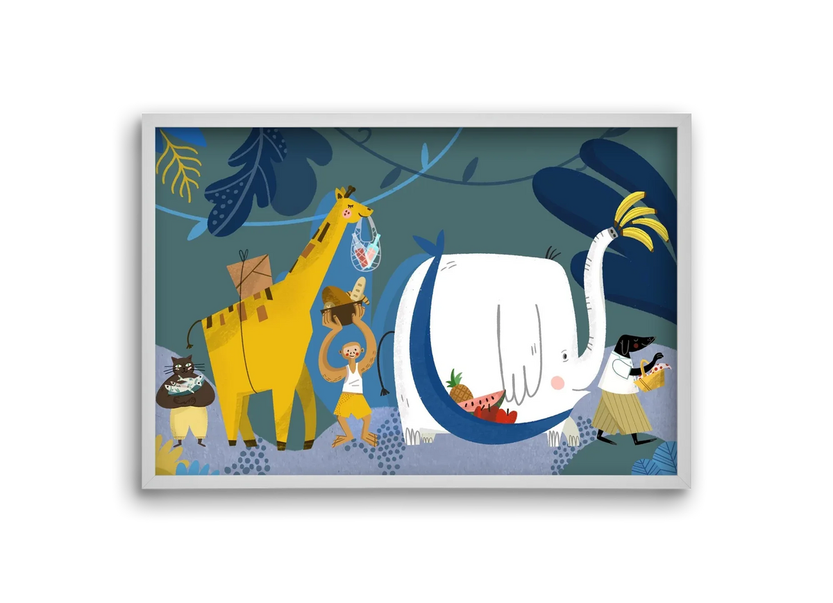 Picnic in the Jungle - artbridge