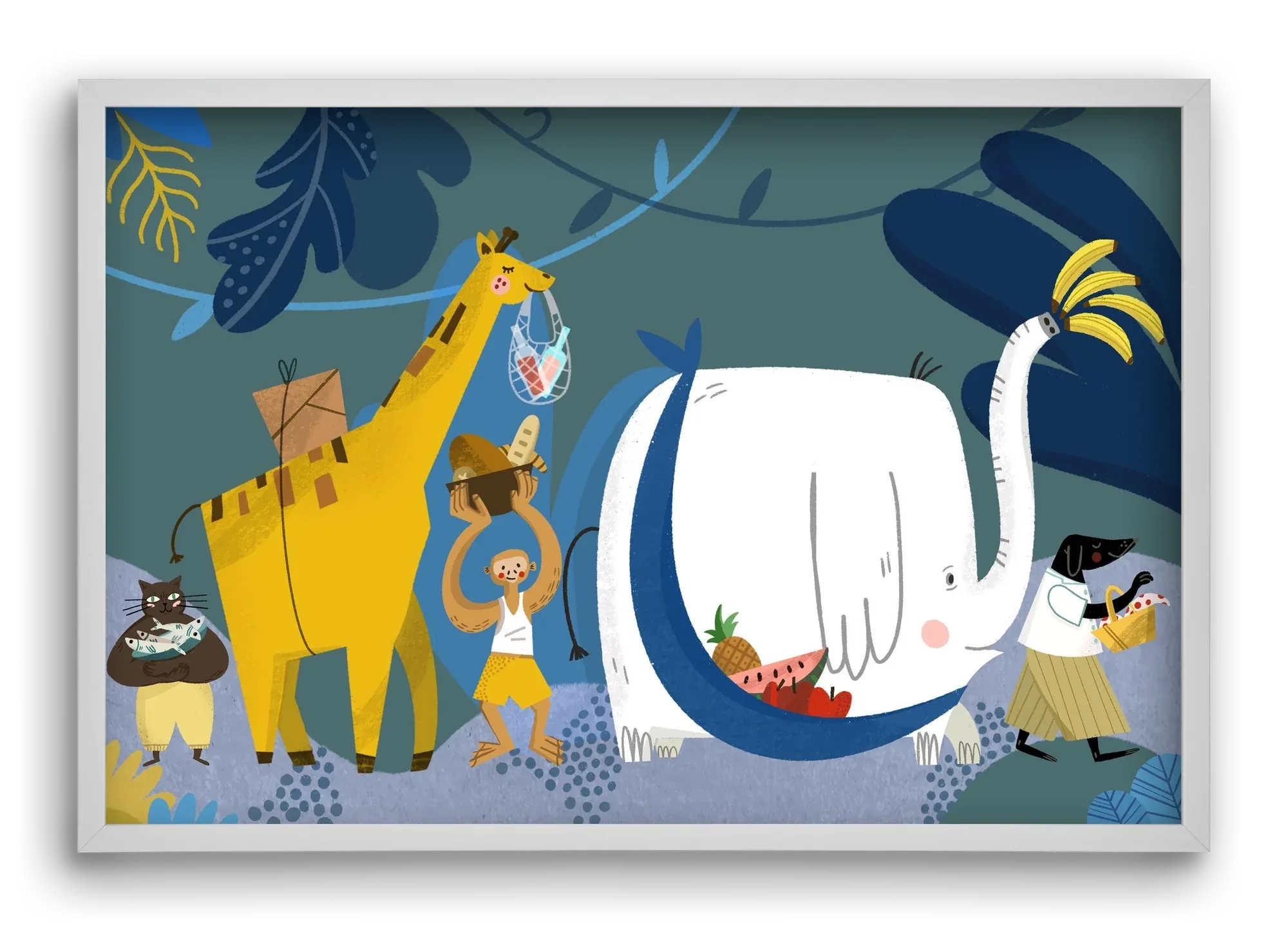 Picnic in the Jungle - artbridge