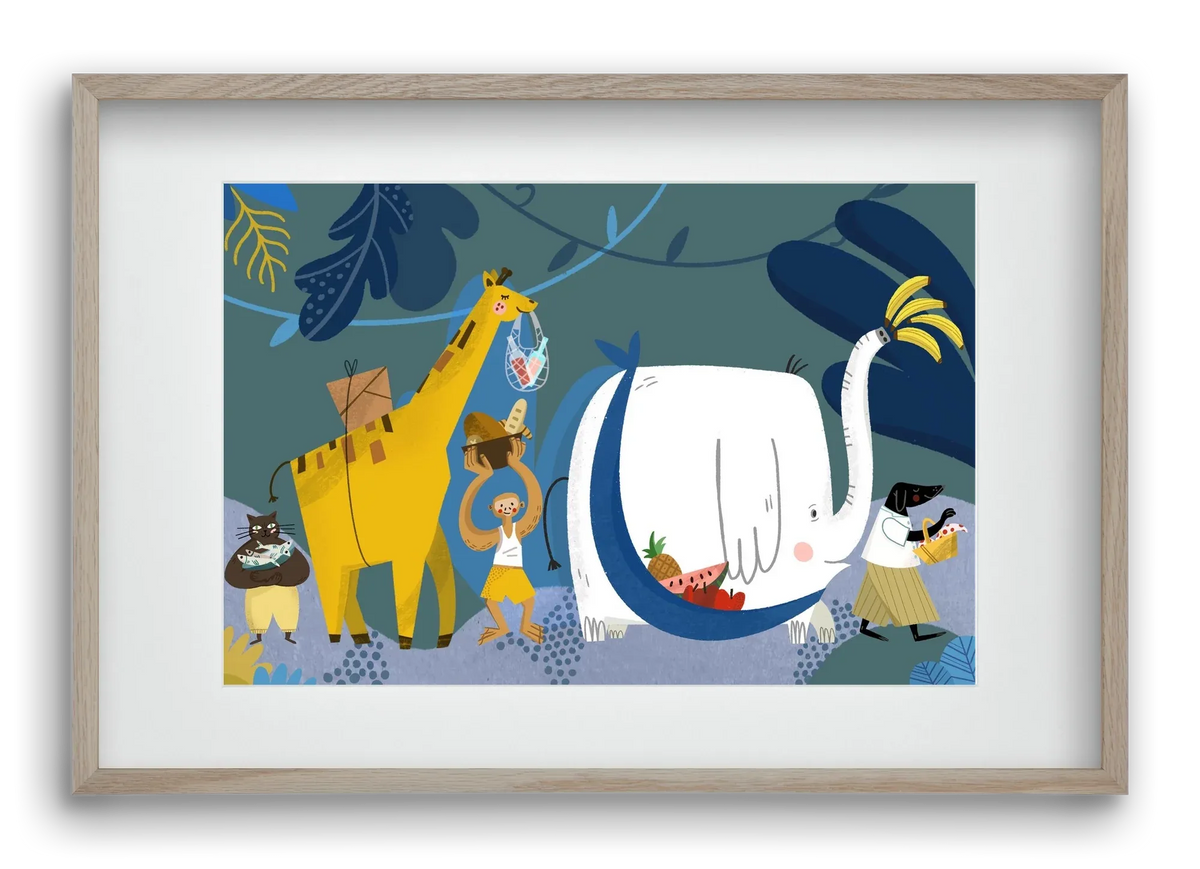 Picnic in the Jungle - artbridge
