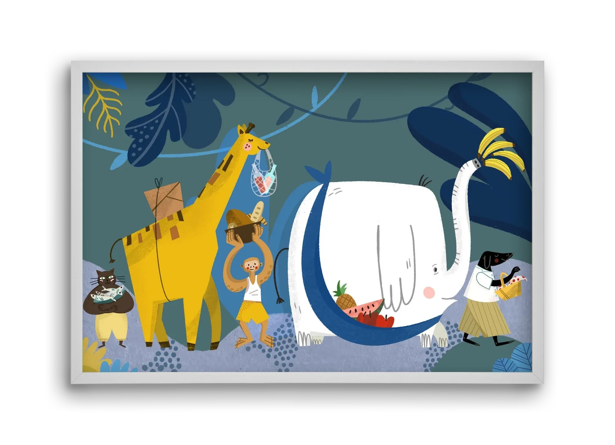 Picnic in the Jungle - artbridge