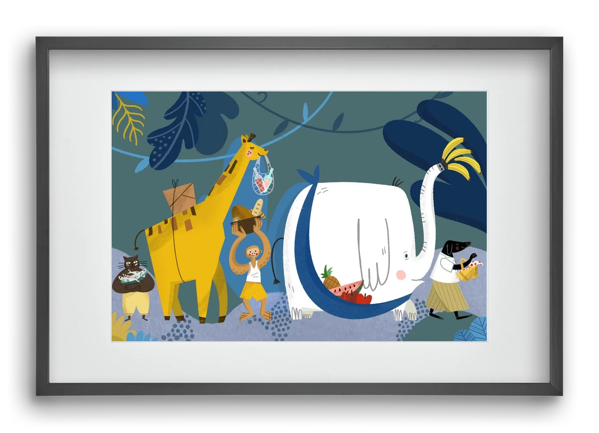 Picnic in the Jungle - artbridge