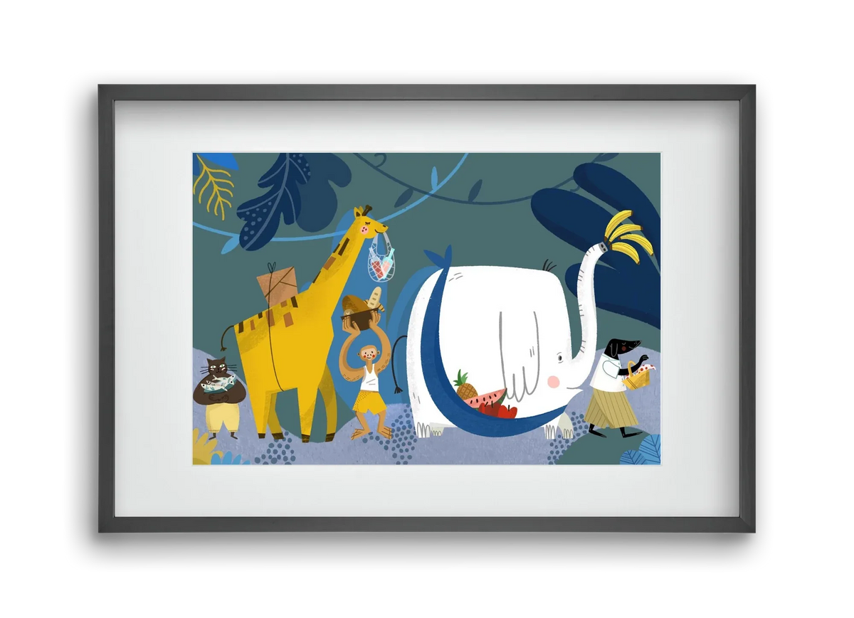 Picnic in the Jungle - artbridge