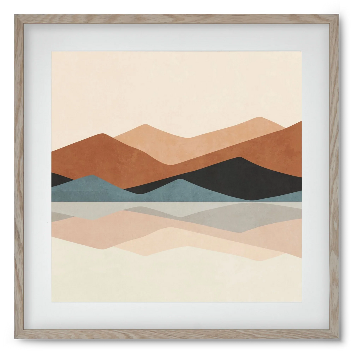 MINIMAL TROPICAL ART - LANDSCAPE 02 - artbridge