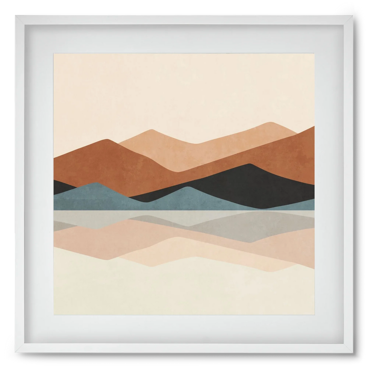 MINIMAL TROPICAL ART - LANDSCAPE 02 - artbridge