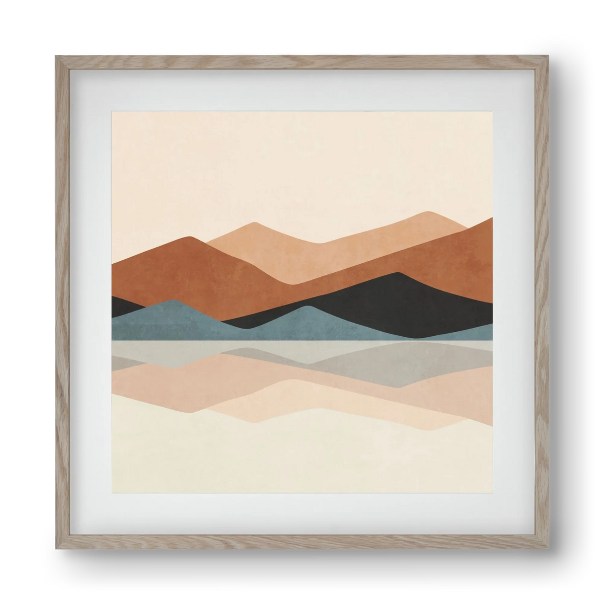 MINIMAL TROPICAL ART - LANDSCAPE 02 - artbridge