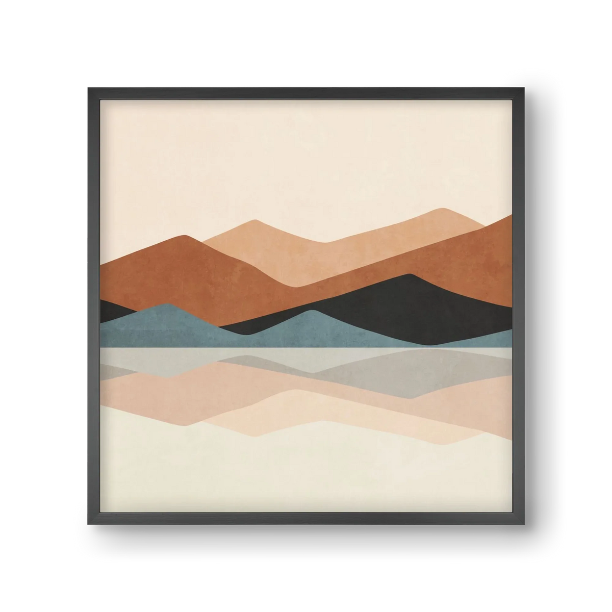 MINIMAL TROPICAL ART - LANDSCAPE 02 - artbridge