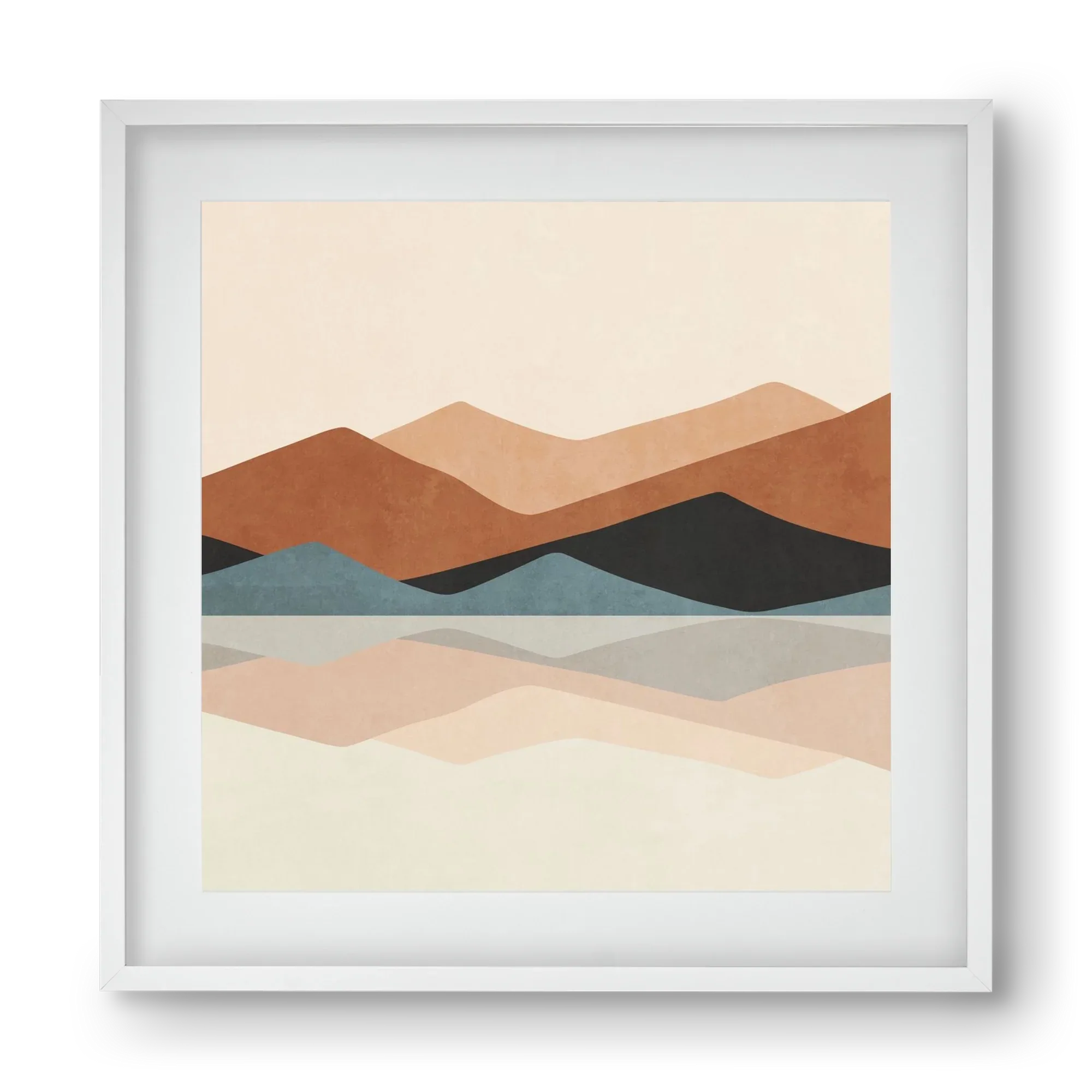 MINIMAL TROPICAL ART - LANDSCAPE 02 - artbridge