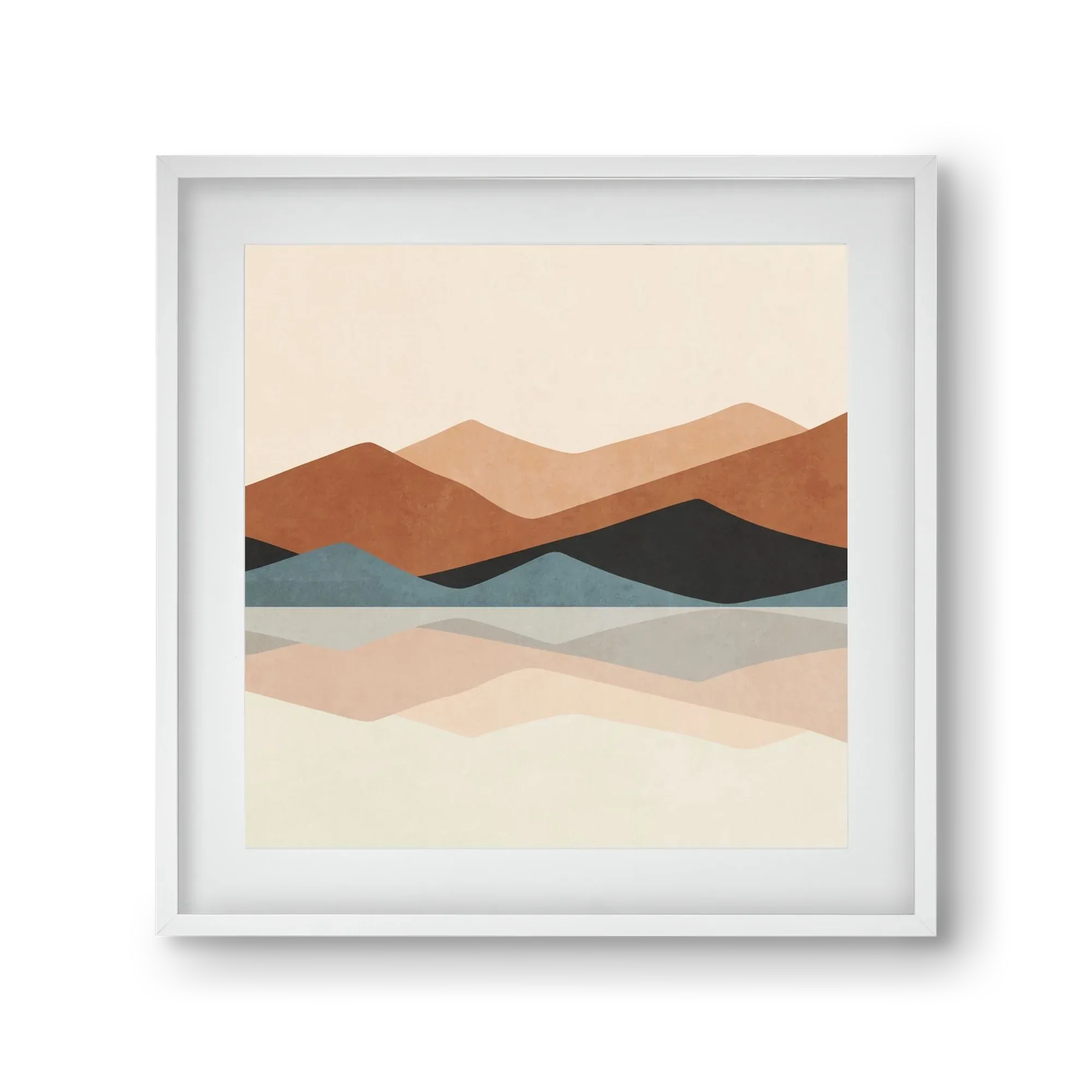 MINIMAL TROPICAL ART - LANDSCAPE 02 - artbridge
