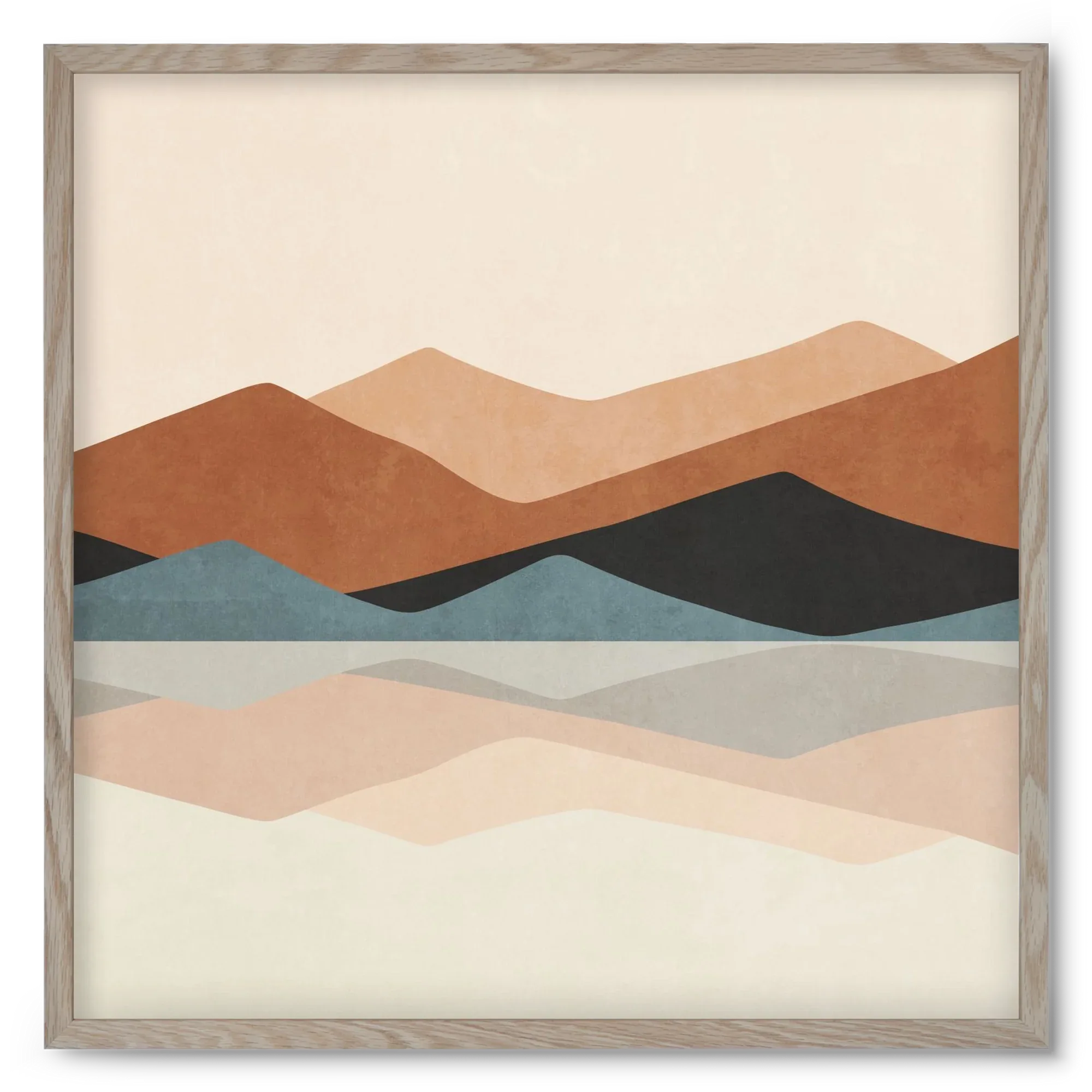 MINIMAL TROPICAL ART - LANDSCAPE 02 - artbridge