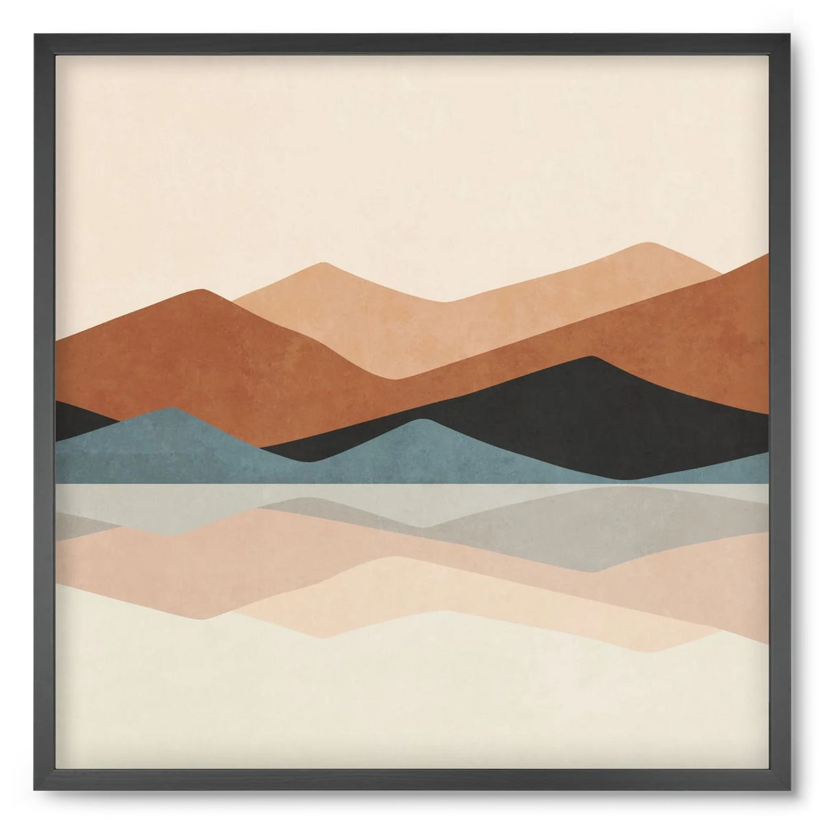 MINIMAL TROPICAL ART - LANDSCAPE 02 - artbridge