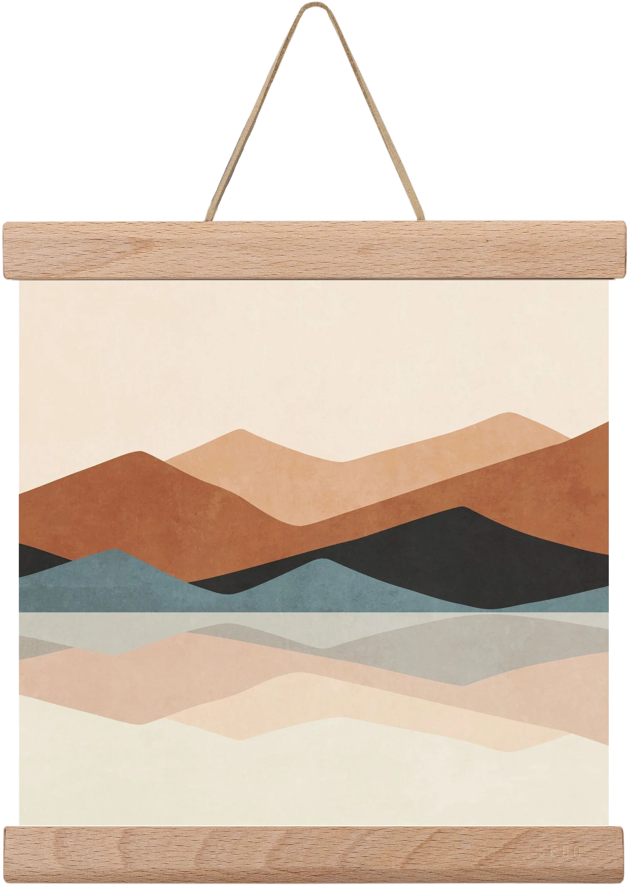 MINIMAL TROPICAL ART - LANDSCAPE 02 - artbridge
