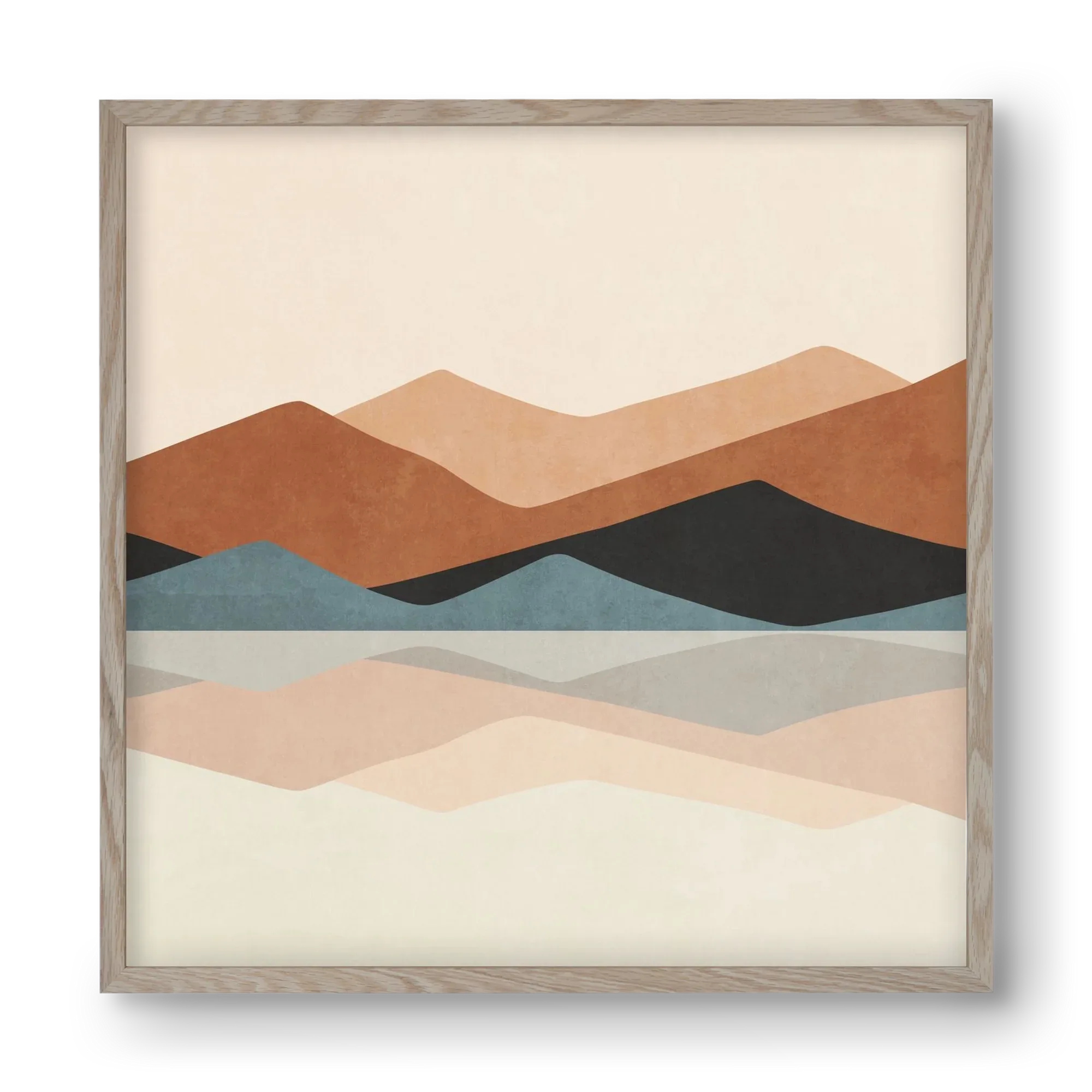 MINIMAL TROPICAL ART - LANDSCAPE 02 - artbridge