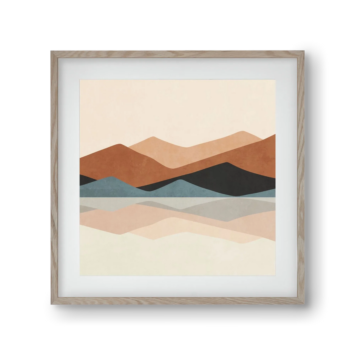 MINIMAL TROPICAL ART - LANDSCAPE 02 - artbridge