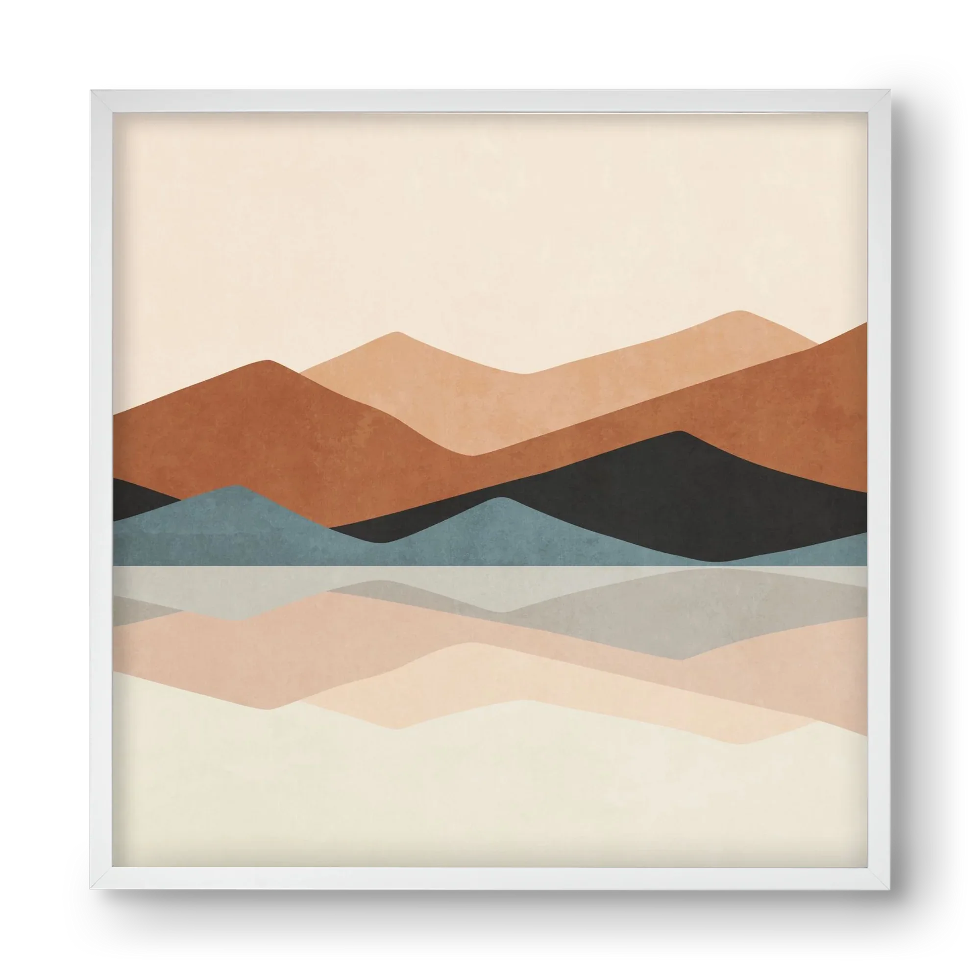 MINIMAL TROPICAL ART - LANDSCAPE 02 - artbridge