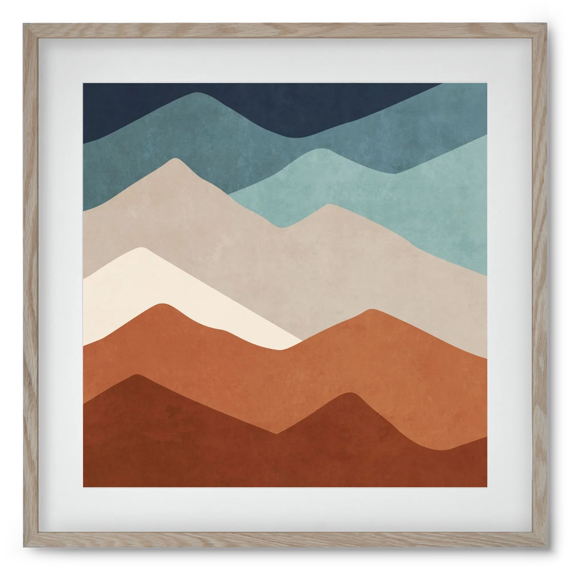 MINIMAL TROPICAL ART - LANDSCAPE 03 - artbridge