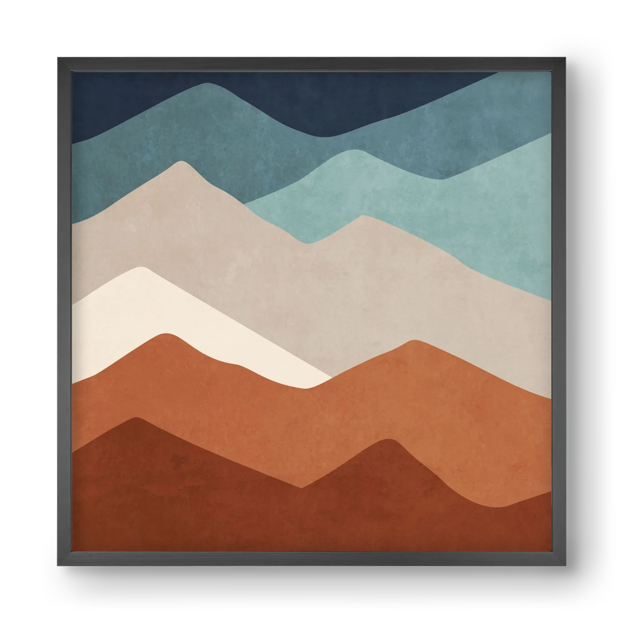 MINIMAL TROPICAL ART - LANDSCAPE 03 - artbridge
