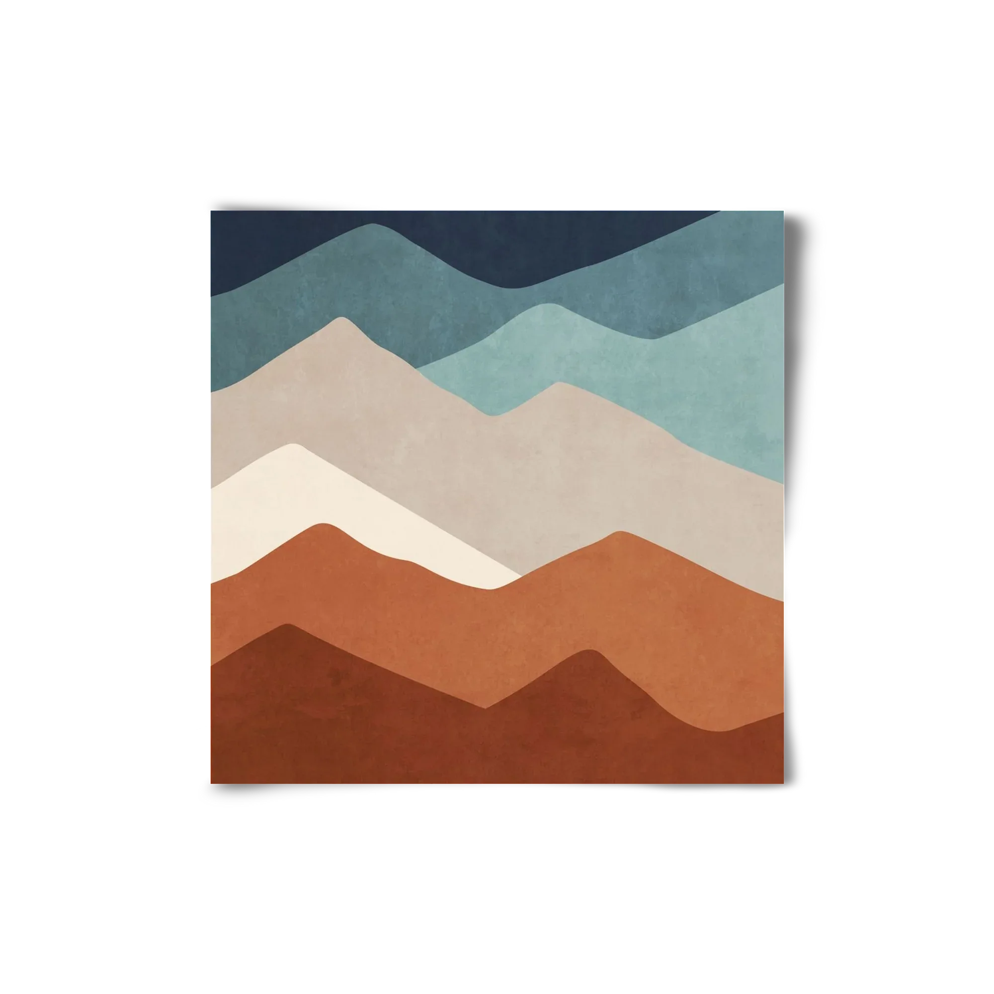 MINIMAL TROPICAL ART - LANDSCAPE 03 - artbridge