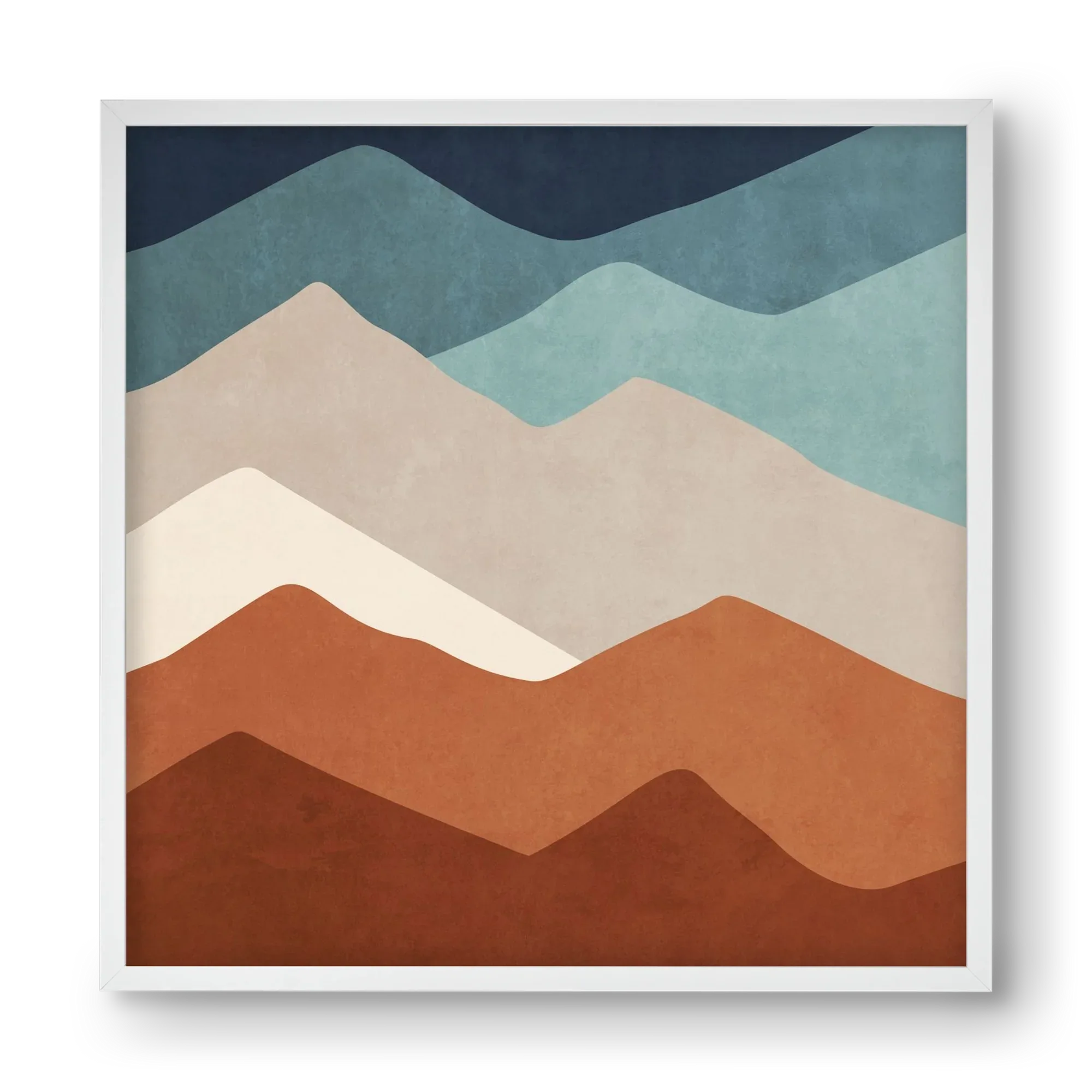 MINIMAL TROPICAL ART - LANDSCAPE 03 - artbridge