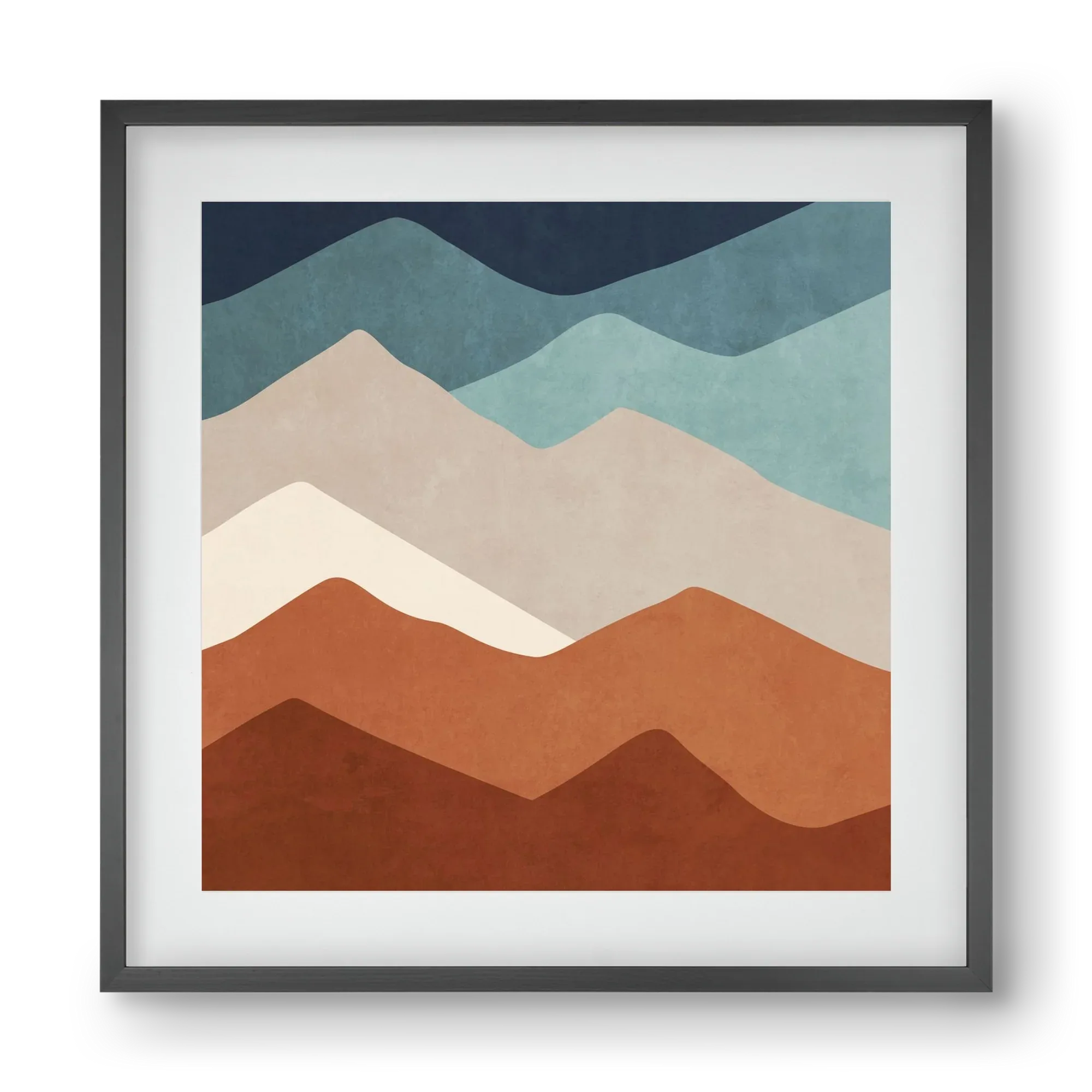 MINIMAL TROPICAL ART - LANDSCAPE 03 - artbridge