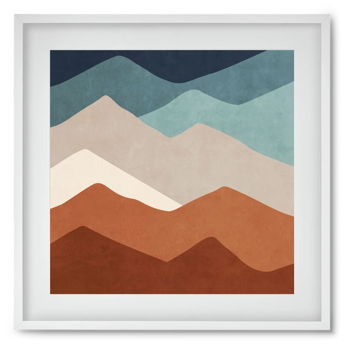 MINIMAL TROPICAL ART - LANDSCAPE 03 - artbridge