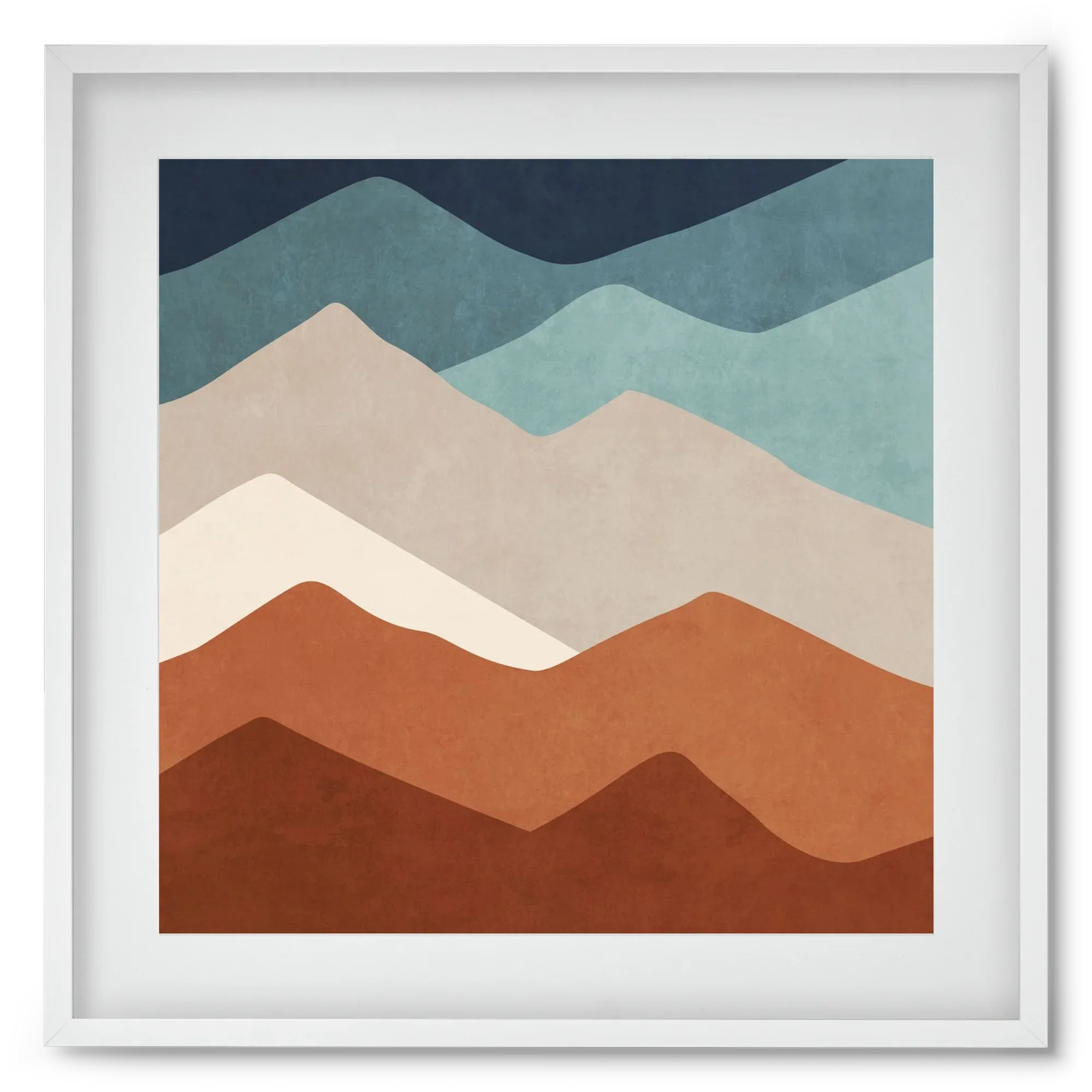 MINIMAL TROPICAL ART - LANDSCAPE 03 - artbridge