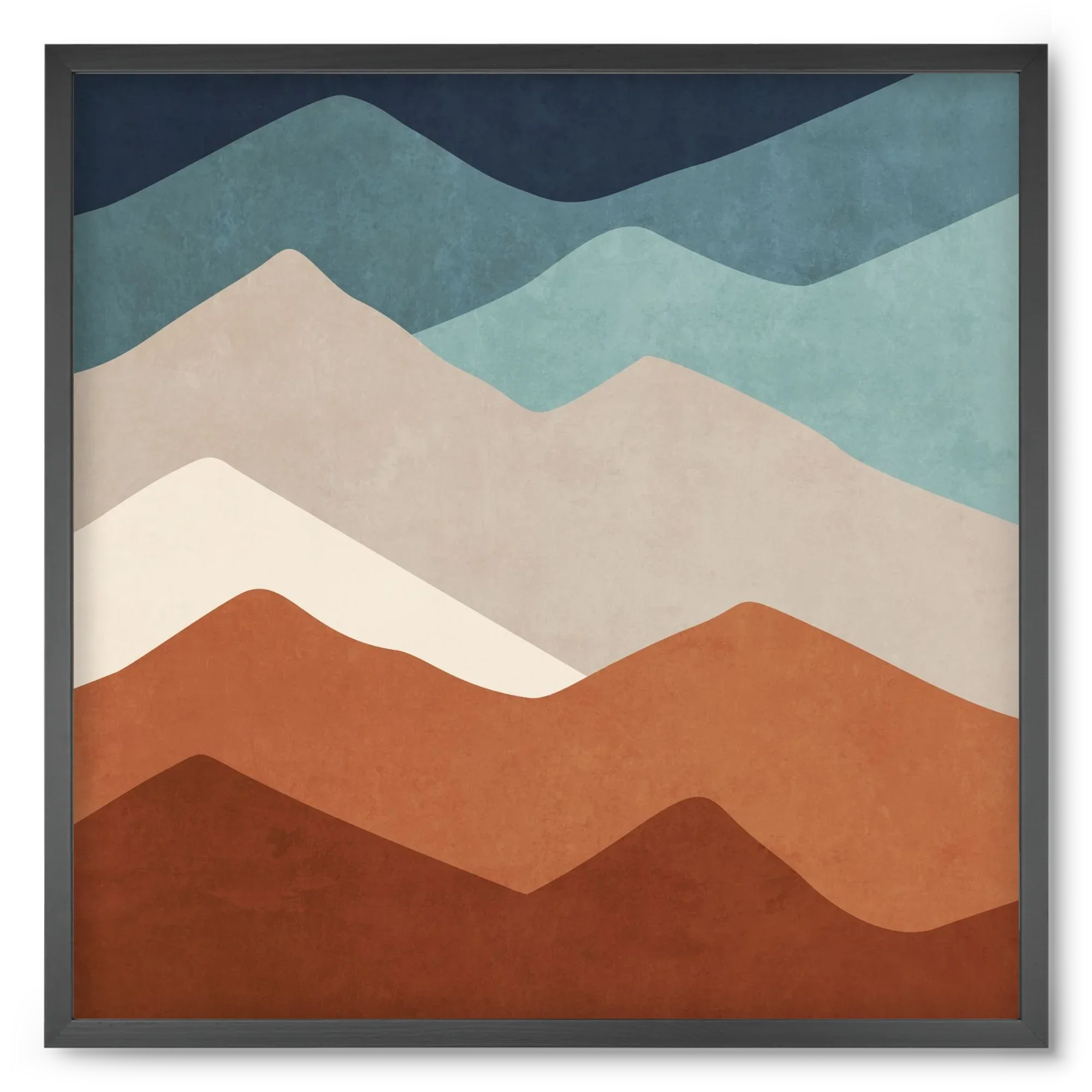 MINIMAL TROPICAL ART - LANDSCAPE 03 - artbridge