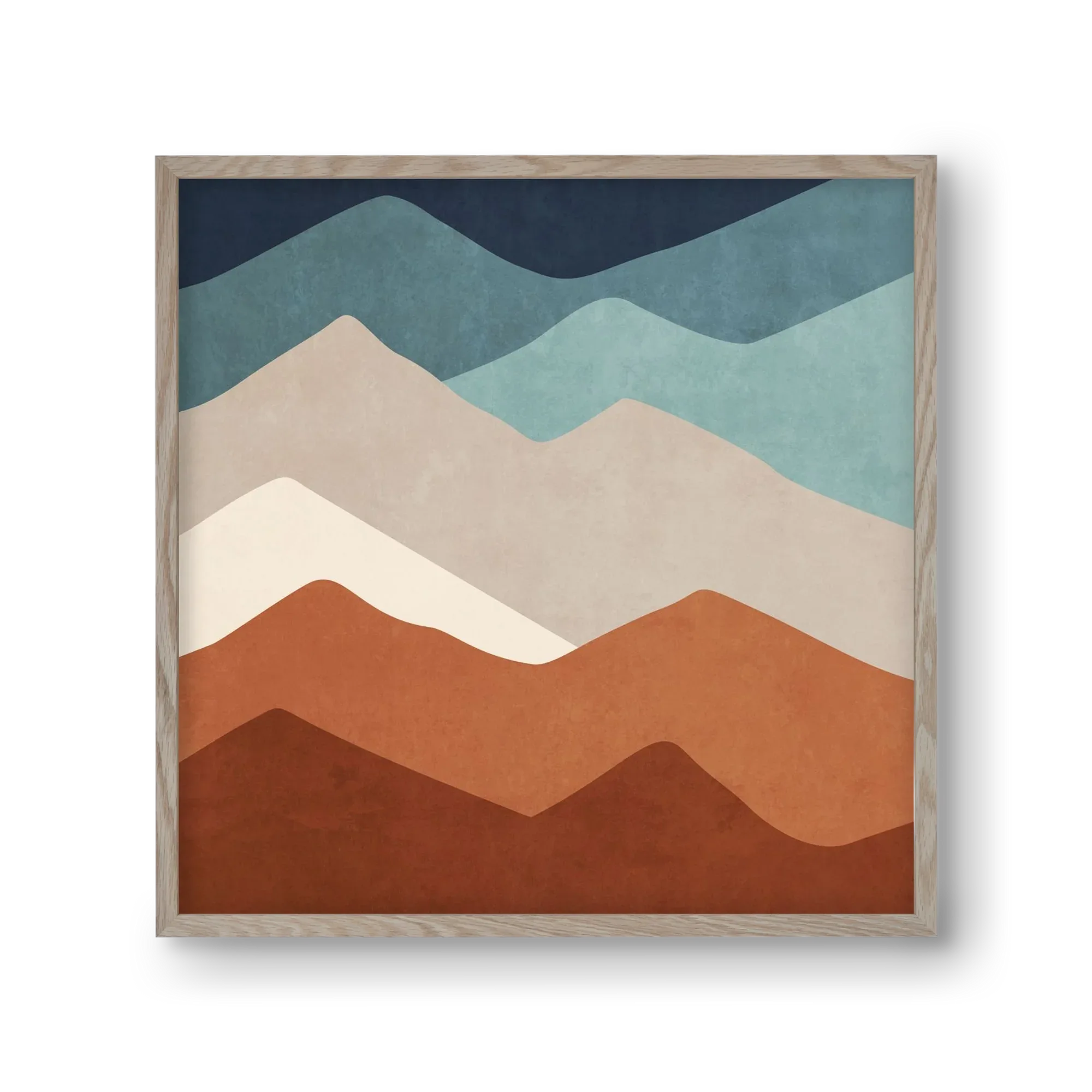 MINIMAL TROPICAL ART - LANDSCAPE 03 - artbridge