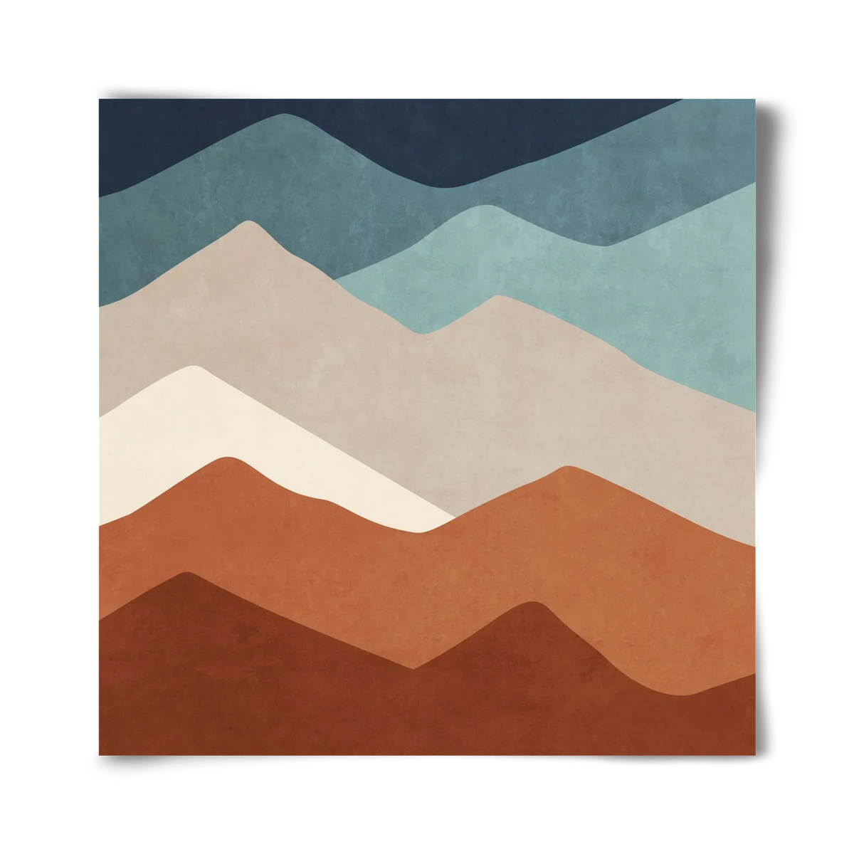 MINIMAL TROPICAL ART - LANDSCAPE 03 - artbridge