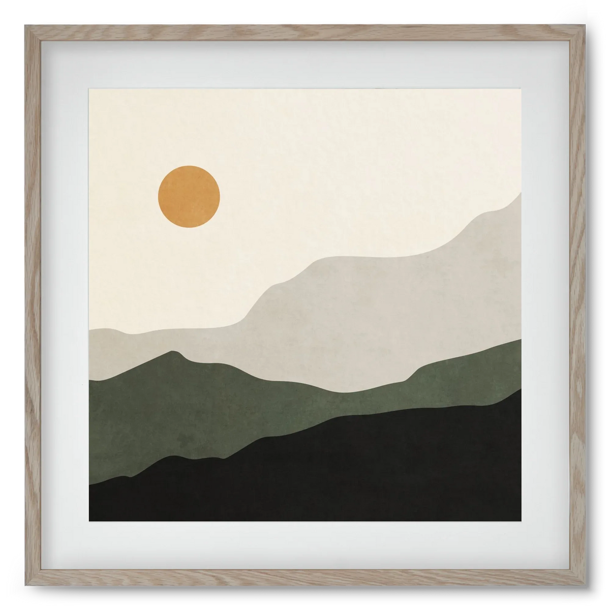 MINIMAL TROPICAL ART - LANDSCAPE 04 - artbridge