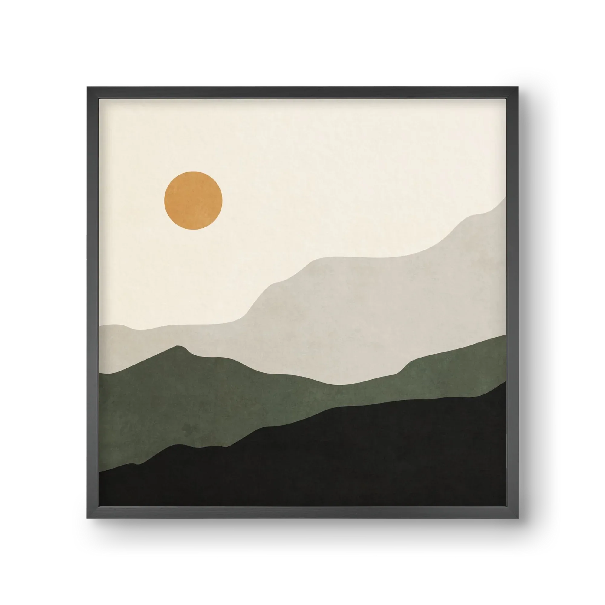 MINIMAL TROPICAL ART - LANDSCAPE 04 - artbridge