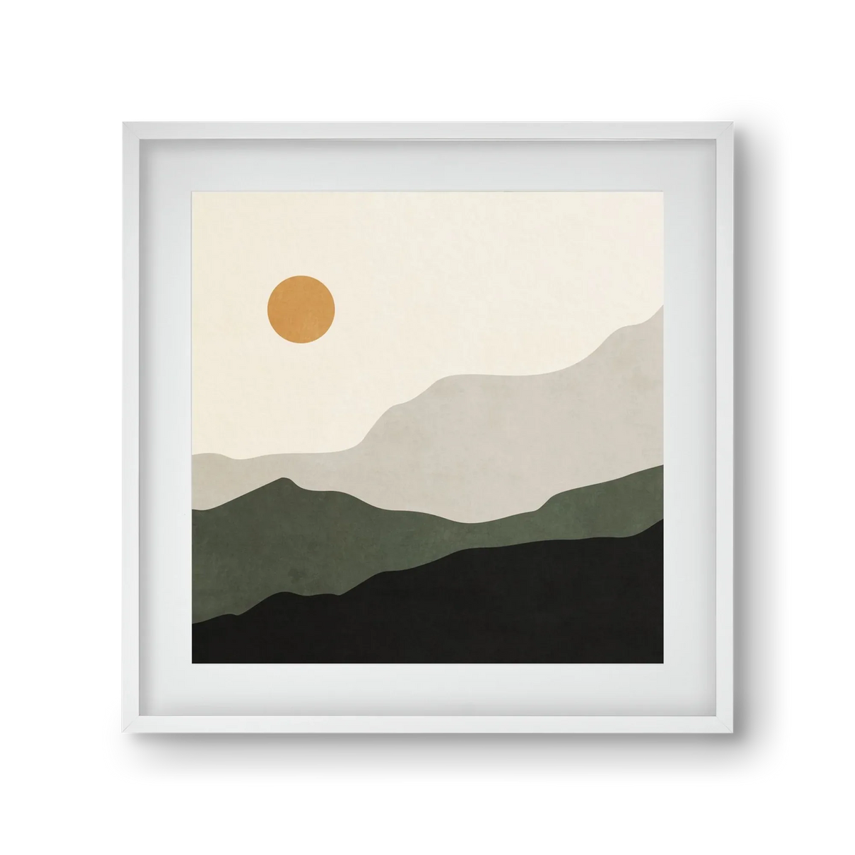MINIMAL TROPICAL ART - LANDSCAPE 04 - artbridge