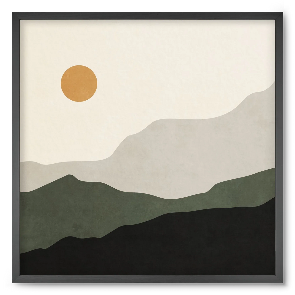 MINIMAL TROPICAL ART - LANDSCAPE 04 - artbridge