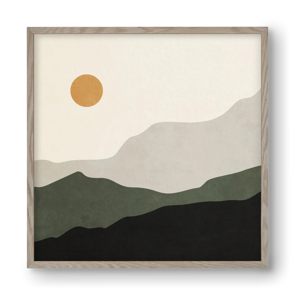 MINIMAL TROPICAL ART - LANDSCAPE 04 - artbridge