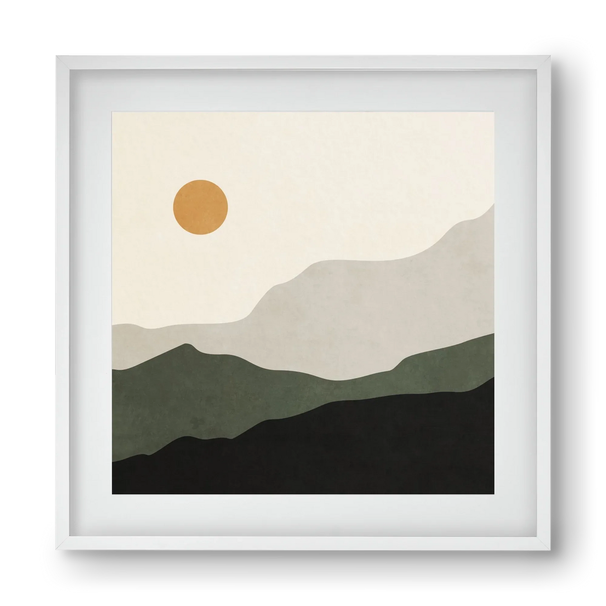 MINIMAL TROPICAL ART - LANDSCAPE 04 - artbridge