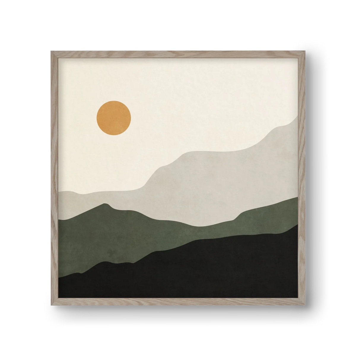 MINIMAL TROPICAL ART - LANDSCAPE 04 - artbridge