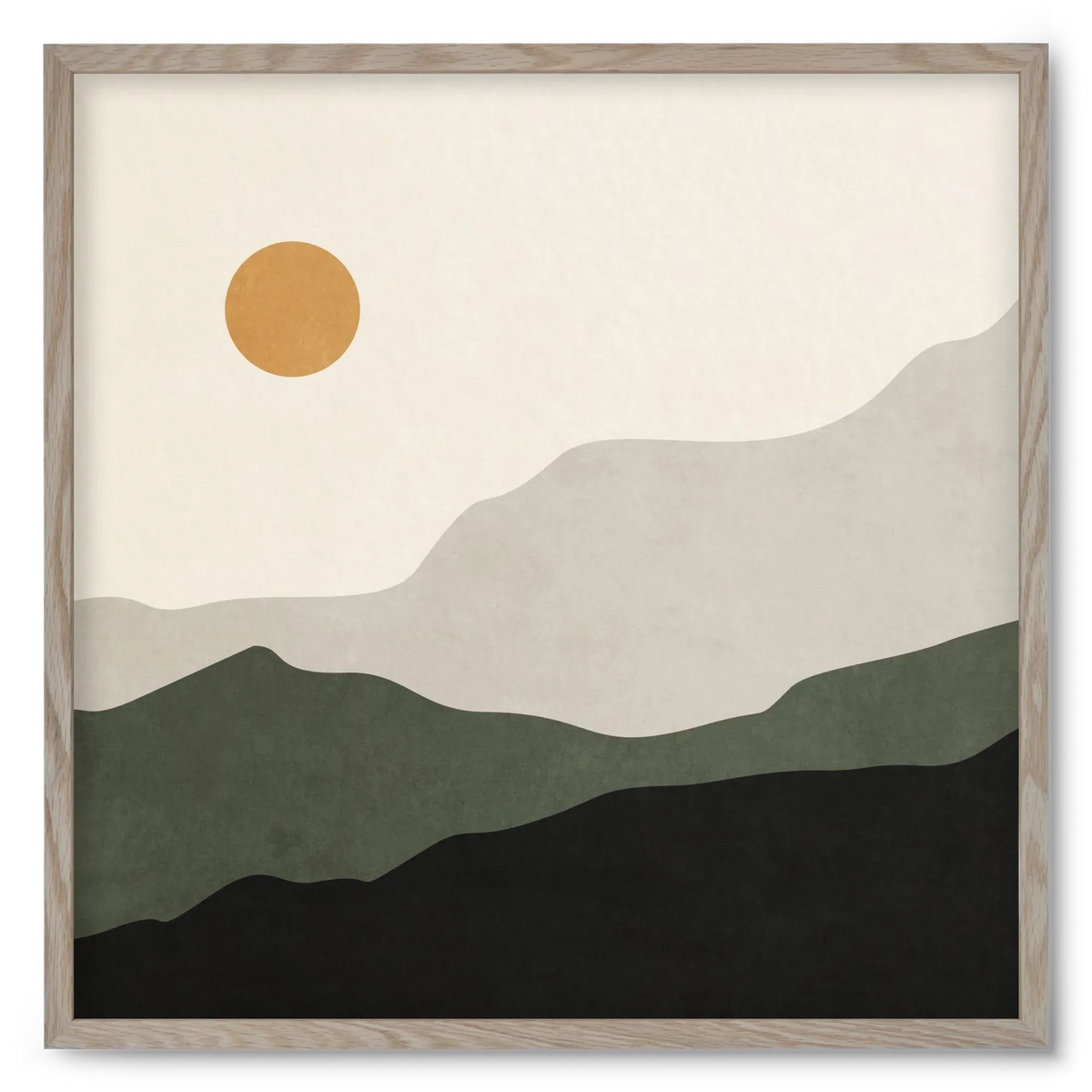MINIMAL TROPICAL ART - LANDSCAPE 04 - artbridge