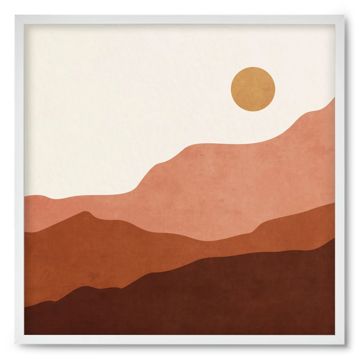 MINIMAL TROPICAL ART - LANDSCAPE 05 - artbridge