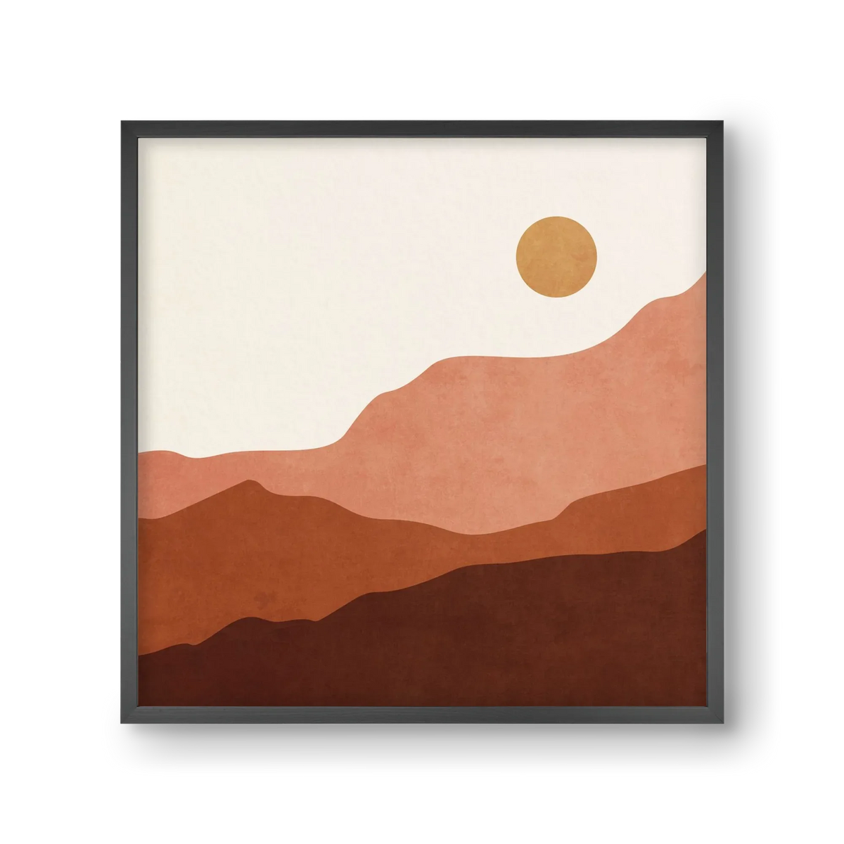 MINIMAL TROPICAL ART - LANDSCAPE 05 - artbridge