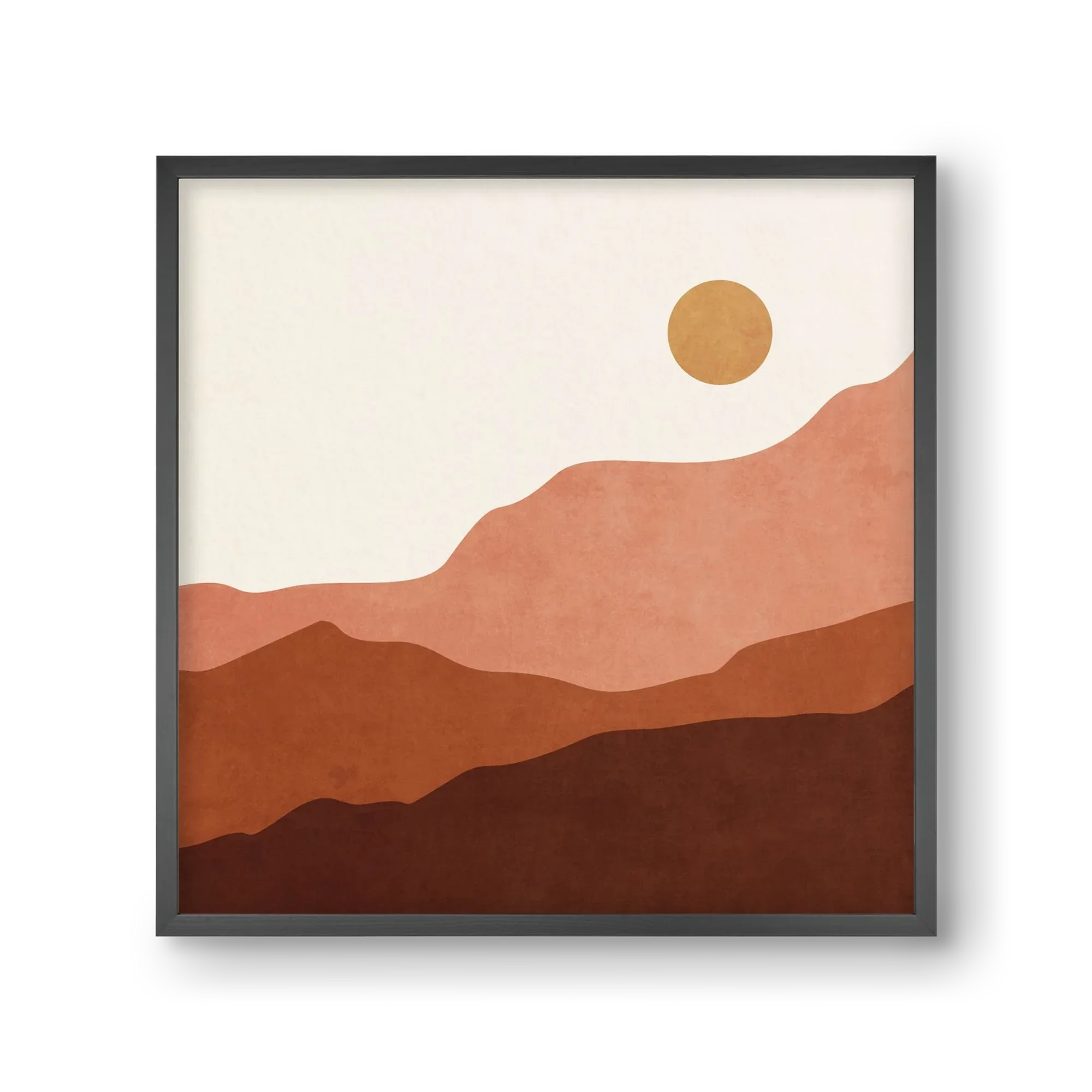 MINIMAL TROPICAL ART - LANDSCAPE 05 - artbridge
