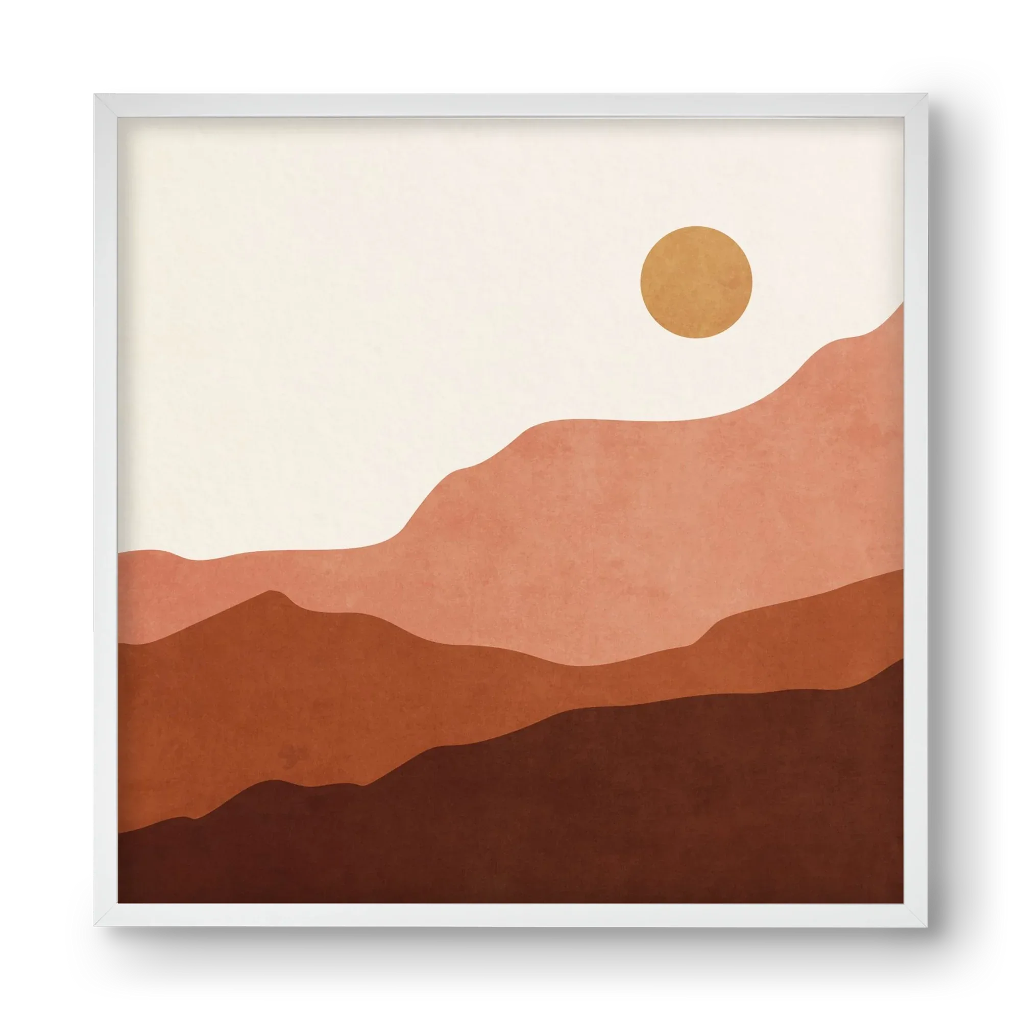 MINIMAL TROPICAL ART - LANDSCAPE 05 - artbridge