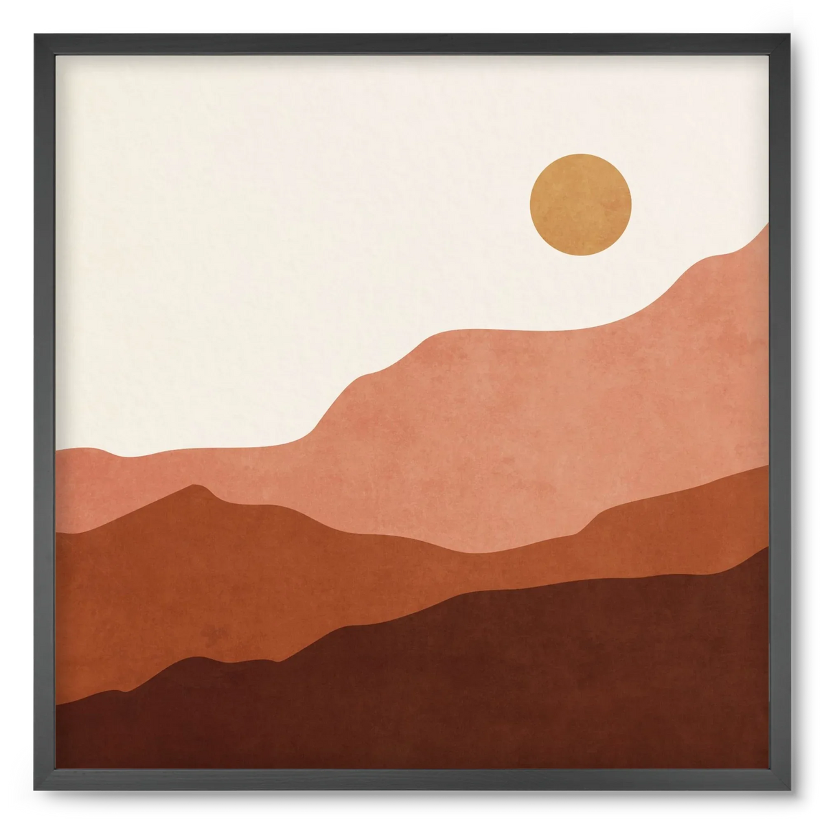 MINIMAL TROPICAL ART - LANDSCAPE 05 - artbridge