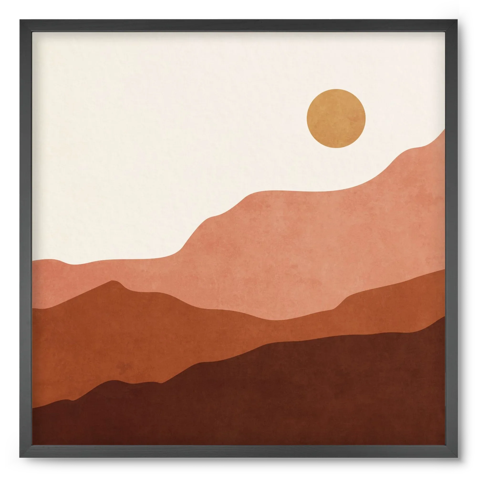 MINIMAL TROPICAL ART - LANDSCAPE 05 - artbridge