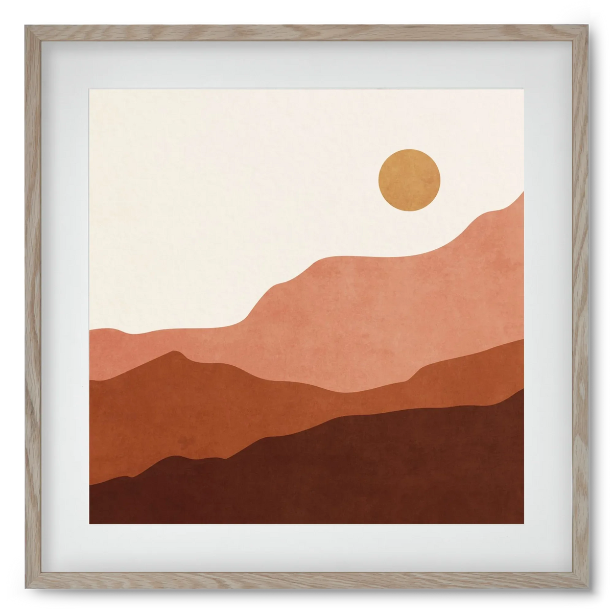 MINIMAL TROPICAL ART - LANDSCAPE 05 - artbridge