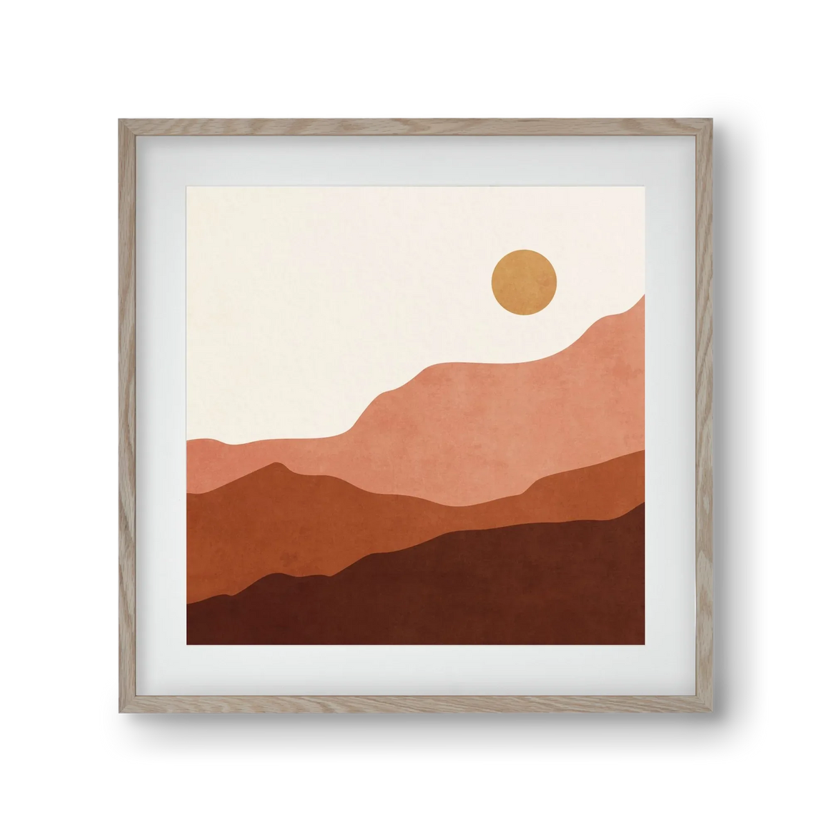 MINIMAL TROPICAL ART - LANDSCAPE 05 - artbridge