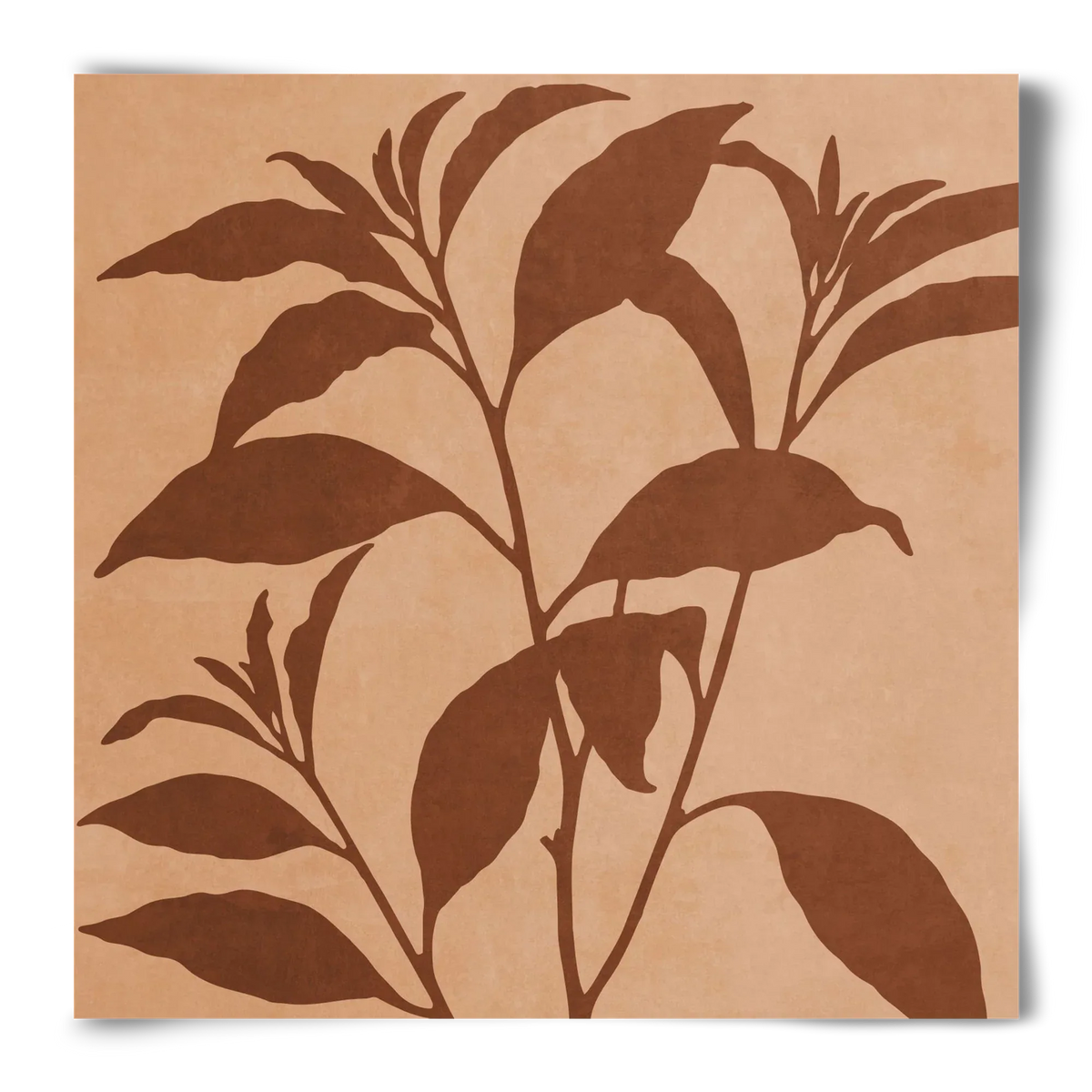 MINIMAL ART - TROPICAL LEAVES 04 - artbridge