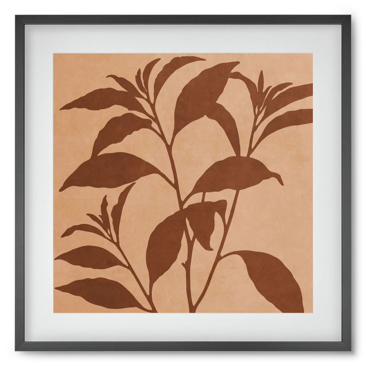 MINIMAL ART - TROPICAL LEAVES 04 - artbridge