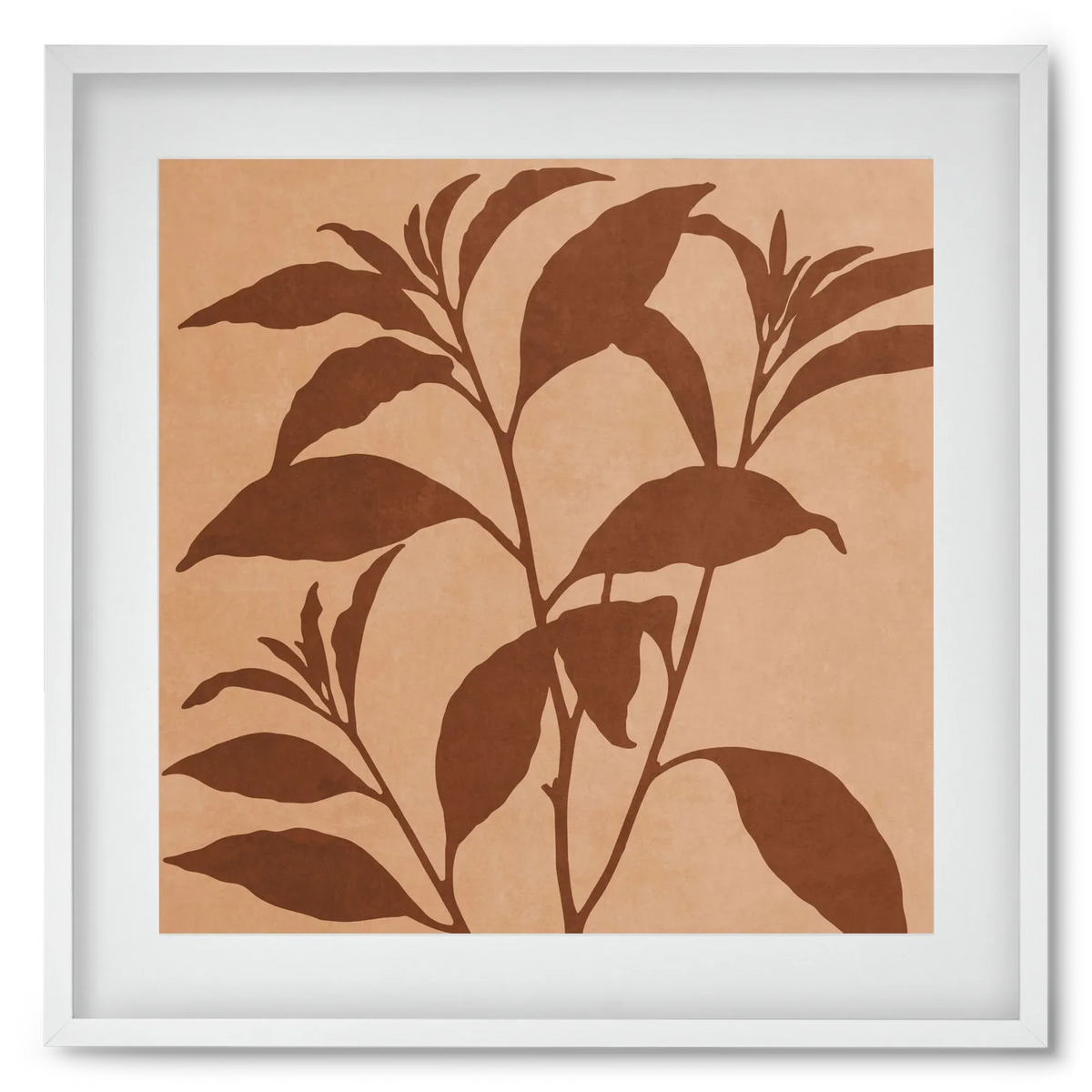 MINIMAL ART - TROPICAL LEAVES 04 - artbridge