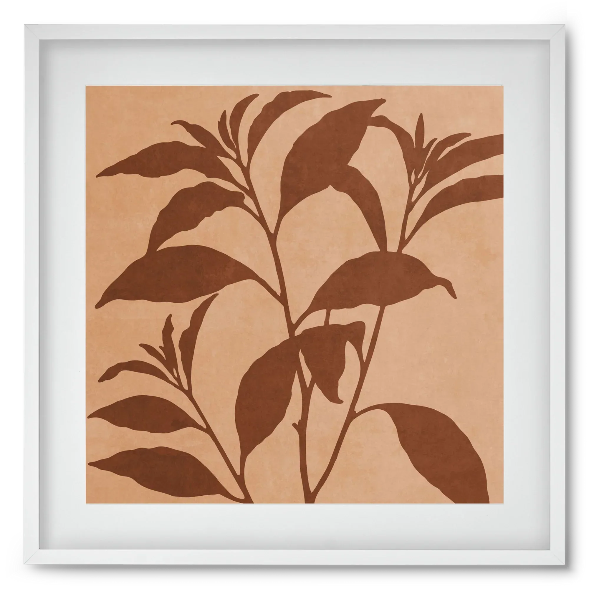 MINIMAL ART - TROPICAL LEAVES 04 - artbridge