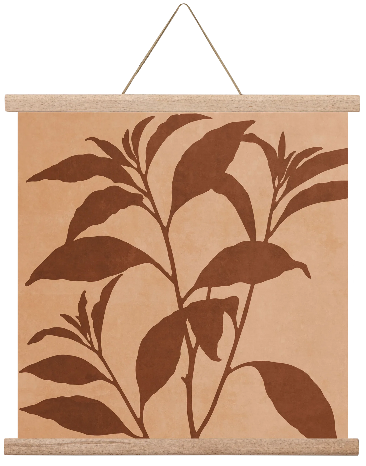 MINIMAL ART - TROPICAL LEAVES 04 - artbridge